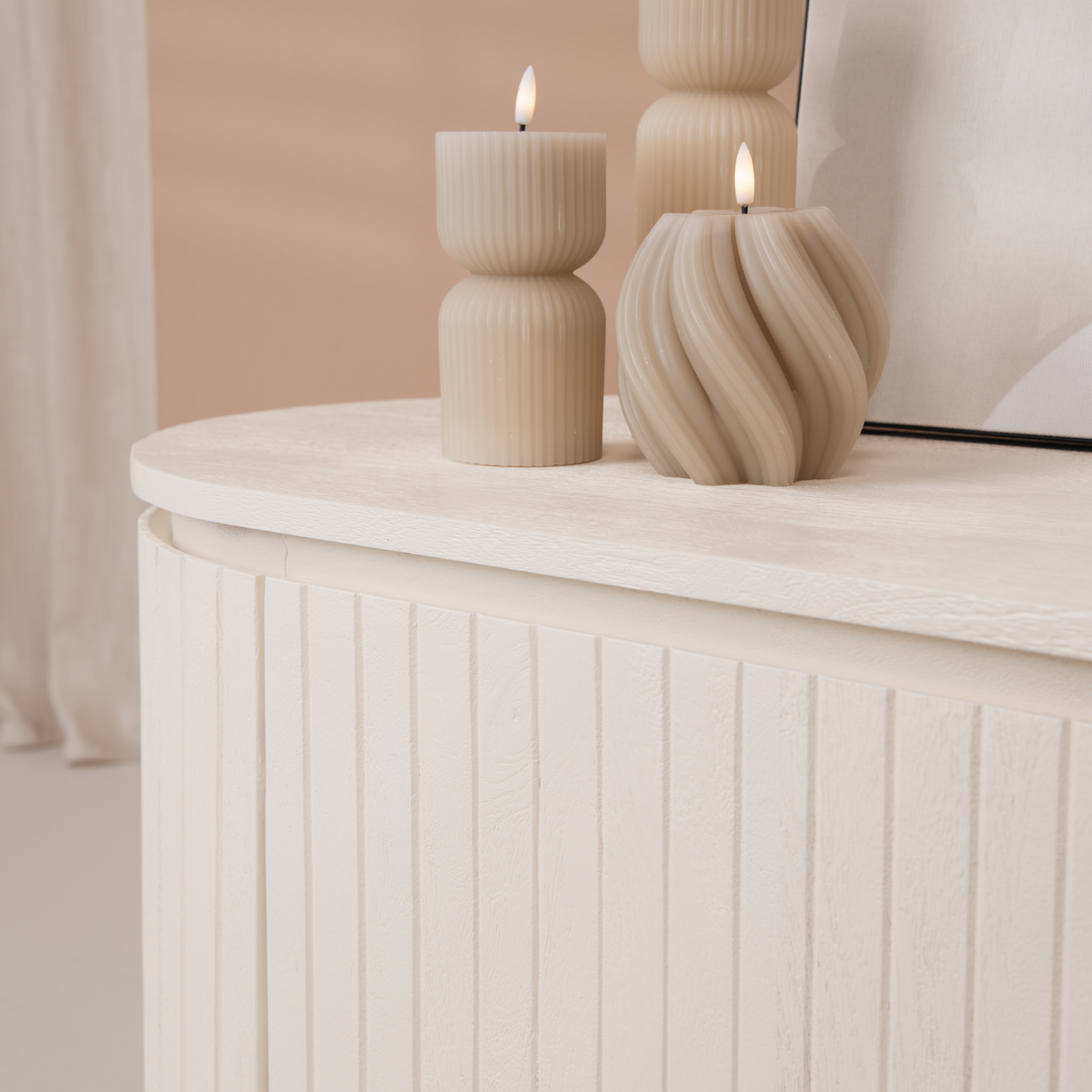 Livingfurn TV-meubel 'Patou' Mangohout, 170cm