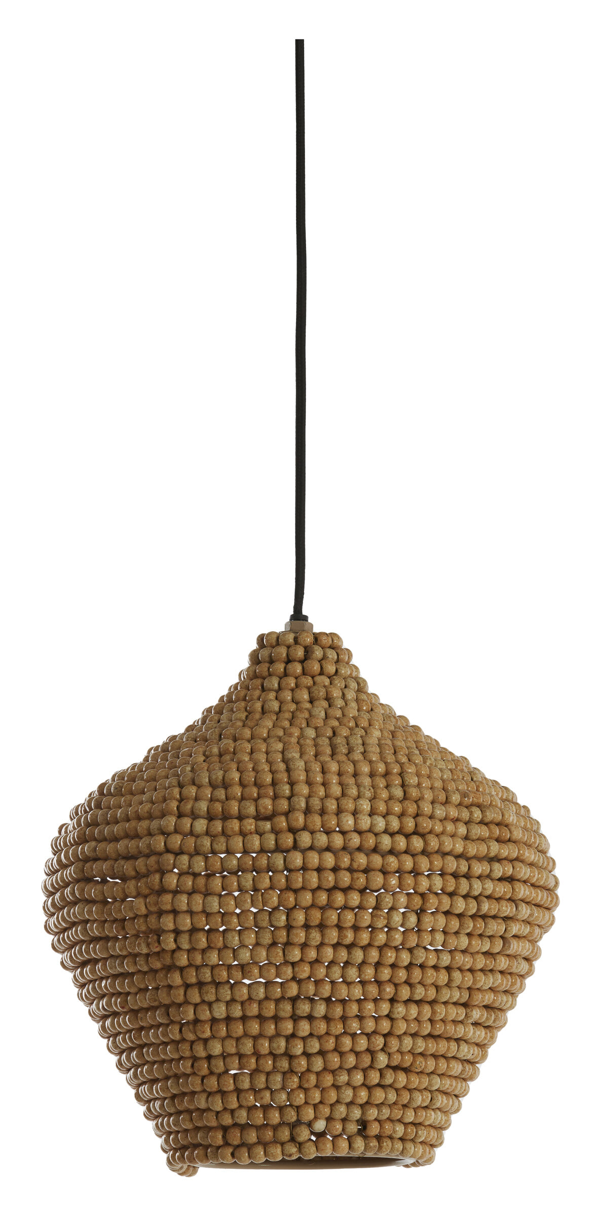 Light & Living Hanglamp 'Kalenga' Kralen, kleur Naturel