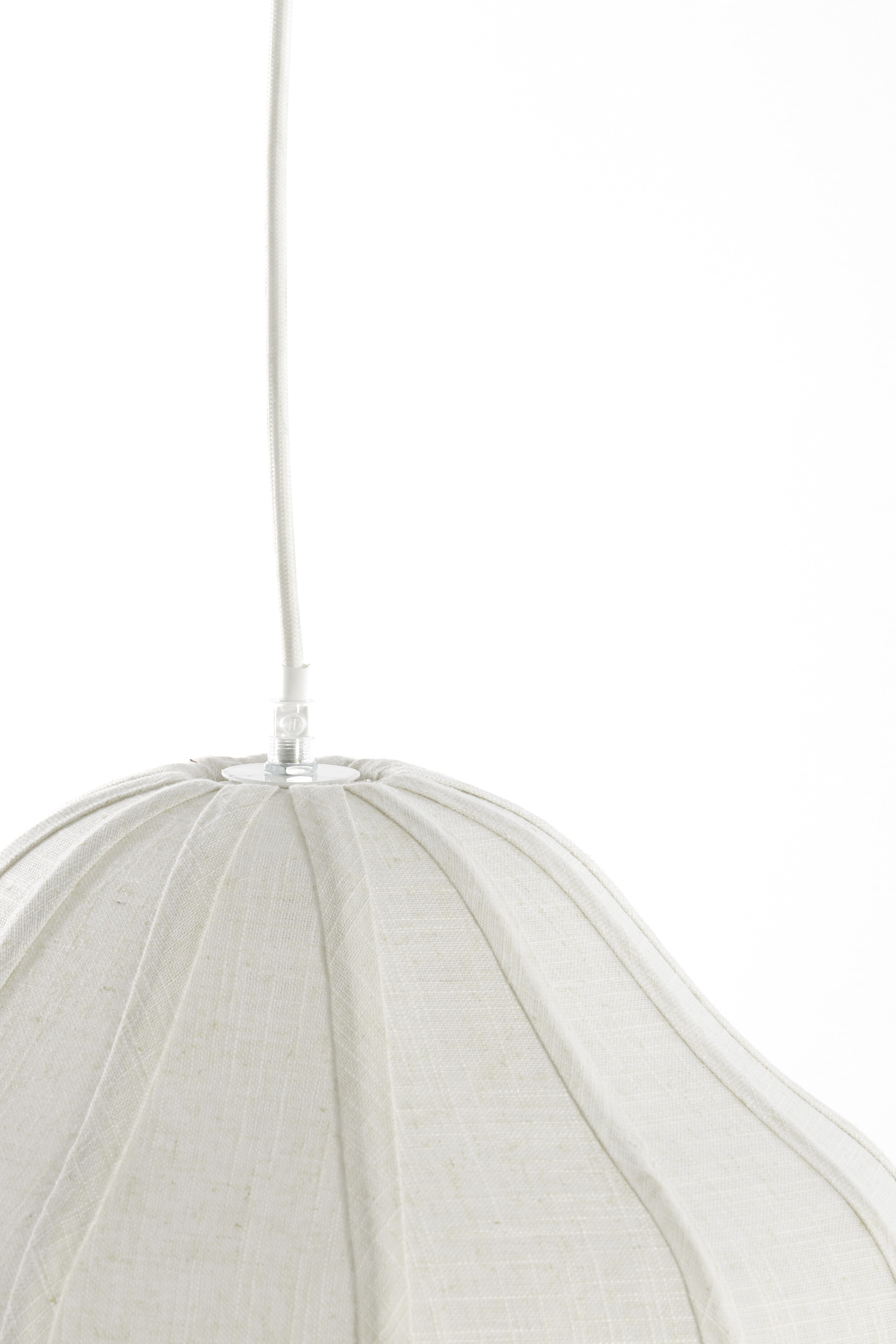 Light & Living Hanglamp 'Sukau' Linnen, 39cm