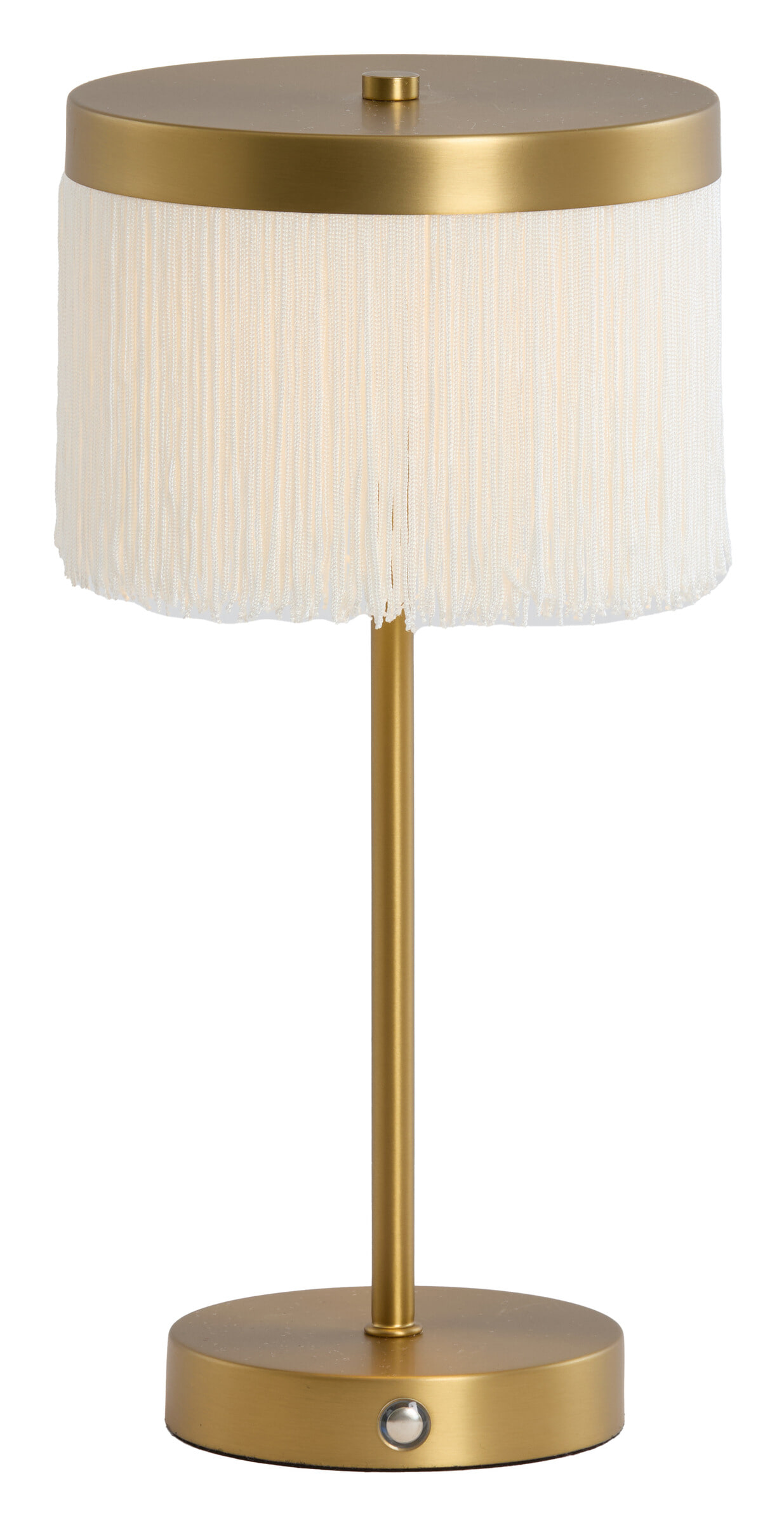Light & Living Tafellamp 'Diny' LED, kleur Antiek Brons/Crème