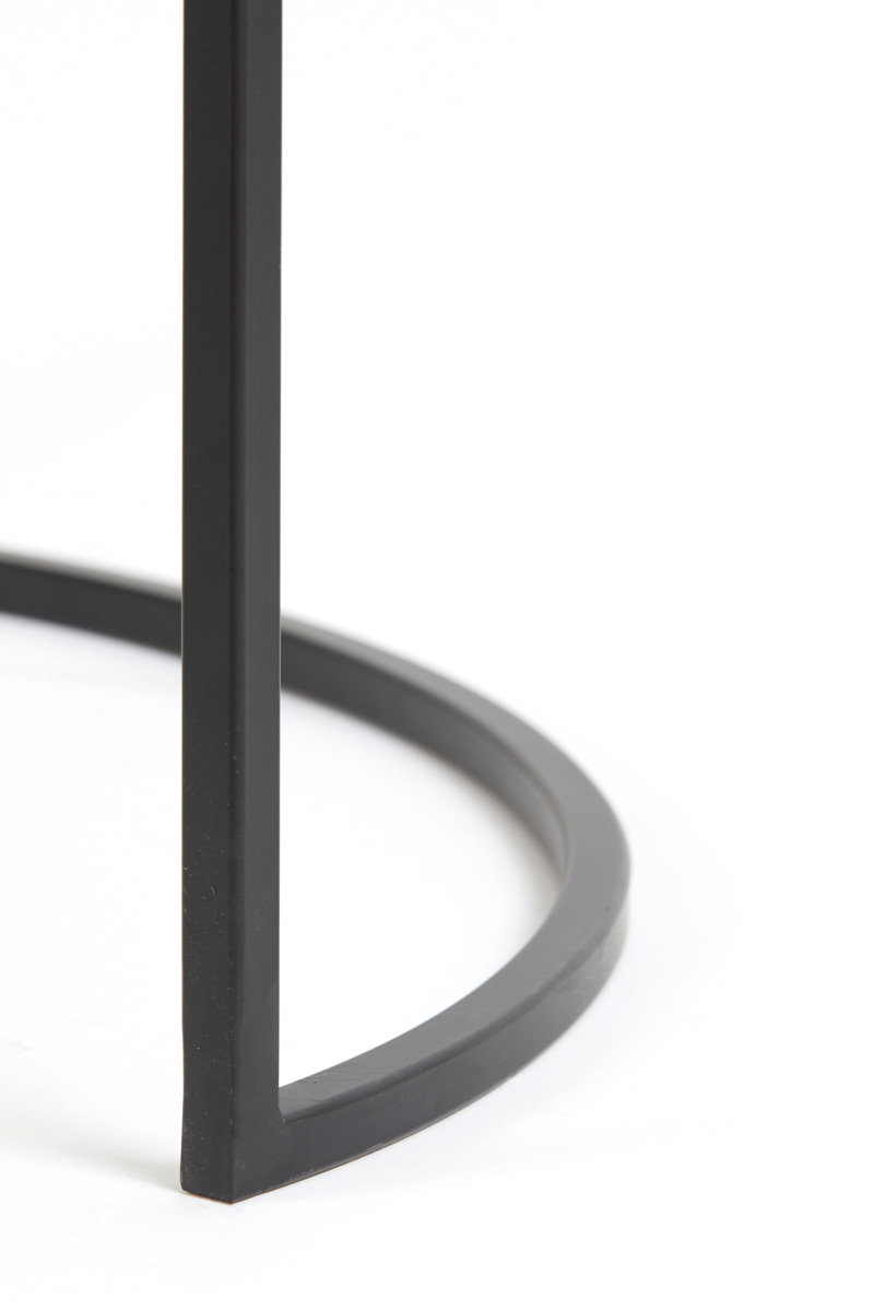 Light & Living Salontafel 'Duarte' Set van 2 stuks, kleur Mat Zwart