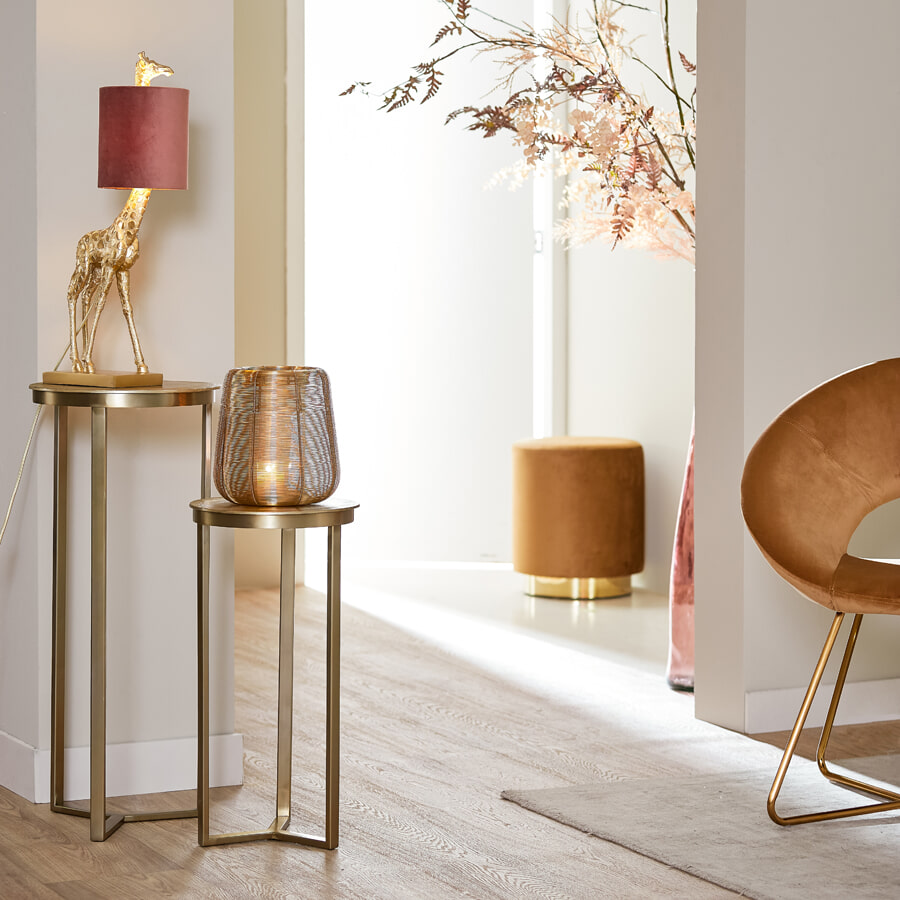 Light & Living Zuil 'Retiro' 81cm hoog, kleur Goud