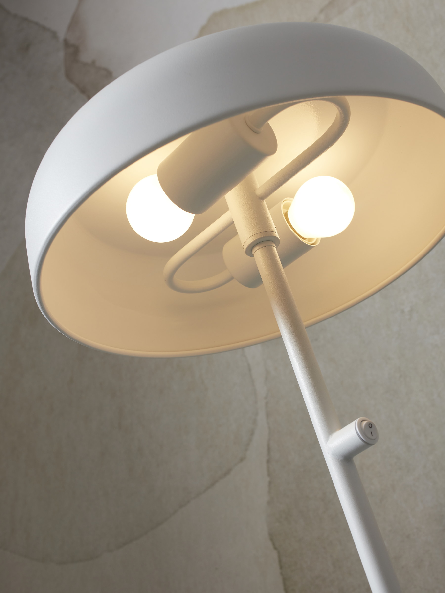 its about RoMi Vloerlamp 'Porto' 145cm, kleur Wit