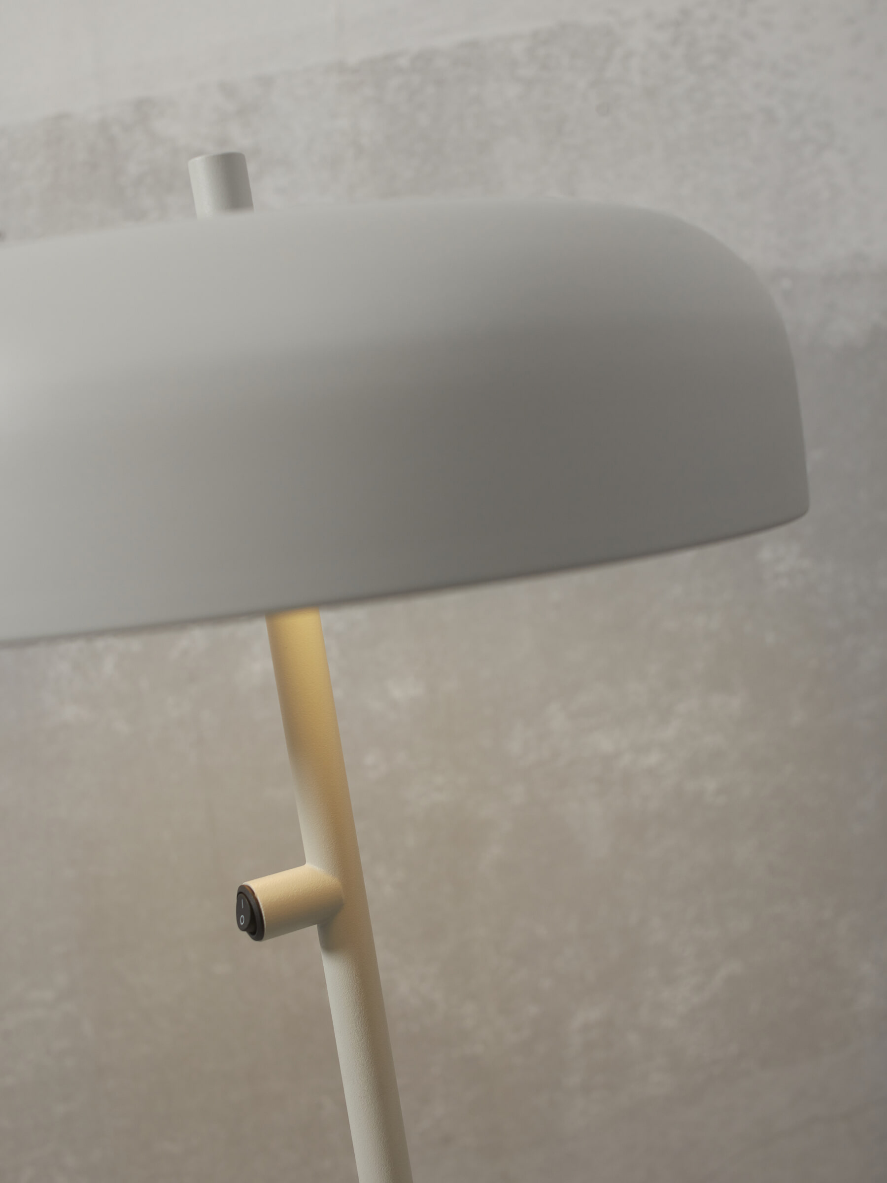 its about RoMi Tafellamp 'Porto' 45cm, kleur Lichtgrijs