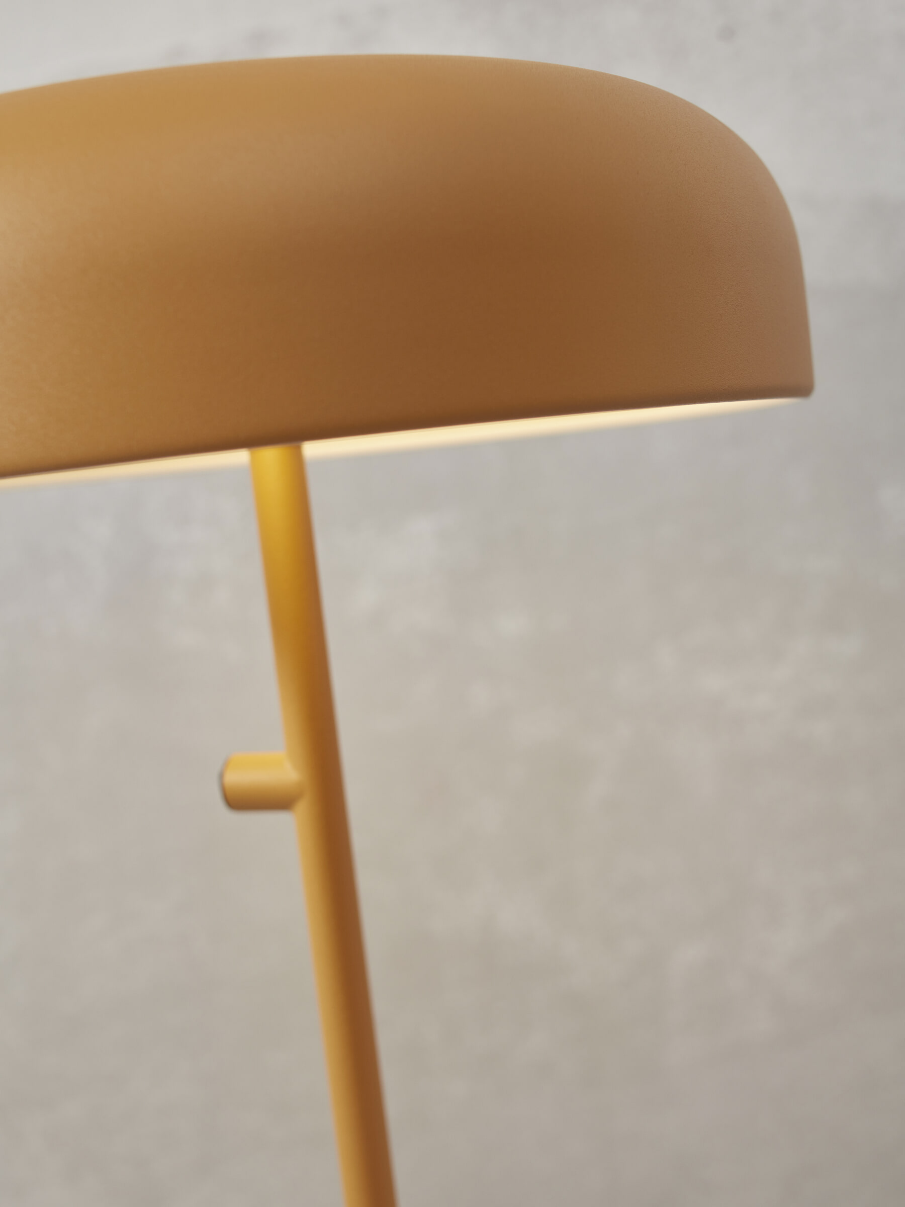 its about RoMi Tafellamp 'Porto' 45cm, kleur Mosterdgeel