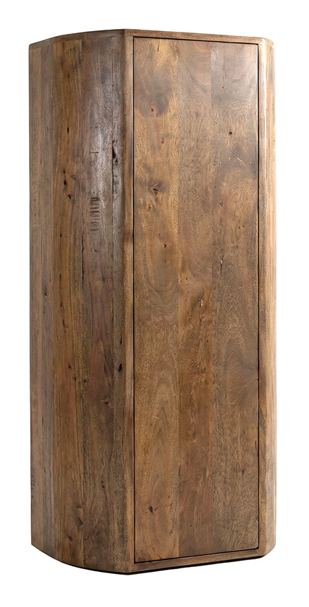 LABEL51 Opbergkast Saya Rechtsdraaiend, Mangohout, 160 x 70cm - Naturel