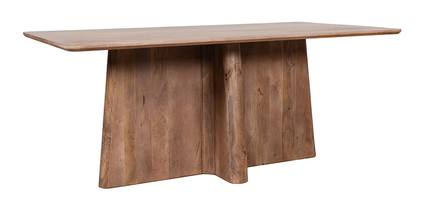 LABEL51 Eettafel Scott Nature Smooth Mangohout, 200 x 100cm