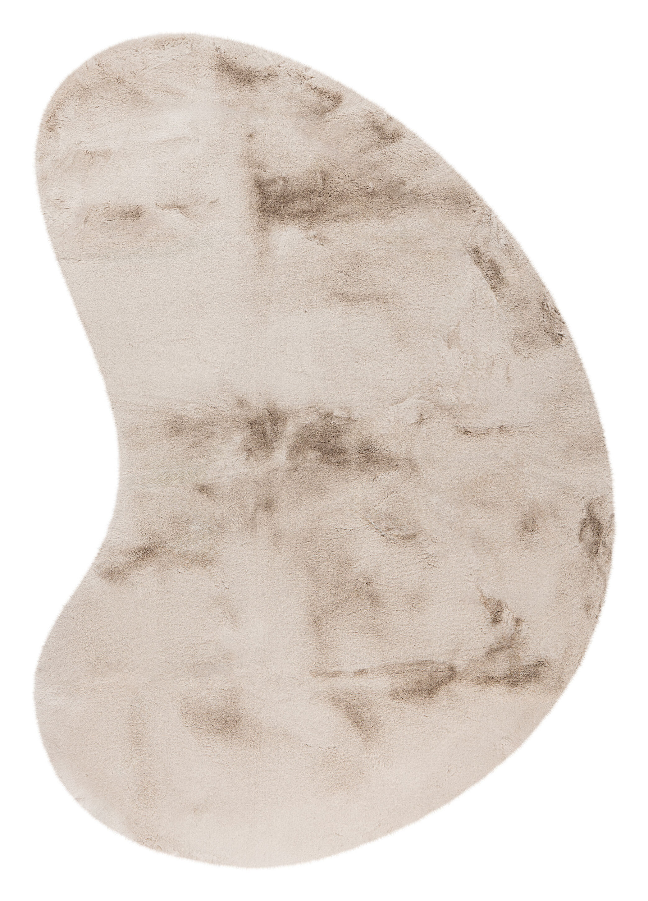 LABEL51 Organisch Vloerkleed 'Indy' 160 x 230cm, kleur Licht Taupe