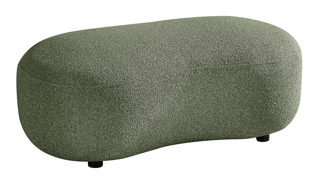 LABEL51 Hocker Florence Bouclé - Forest