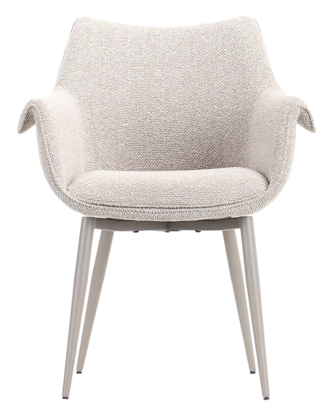 LABEL51 Eetkamerstoel 'Mirai' Bouclé