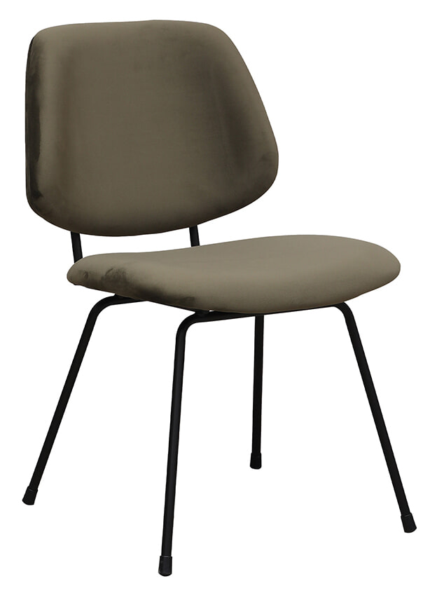 LABEL51 Eetkamerstoel Bello Velvet - Hunter
