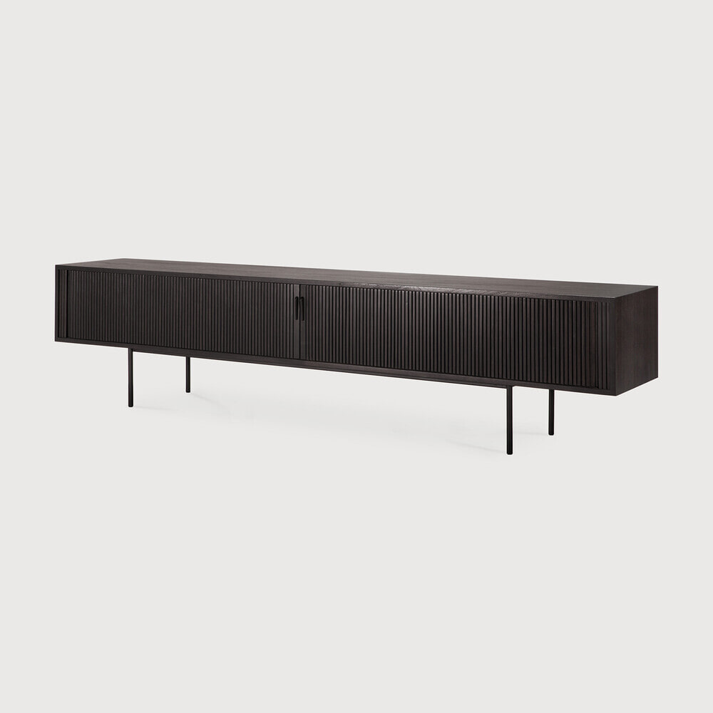 Ethnicraft TV-meubel 'Roller Max' Gevernist Teakhout, 242cm