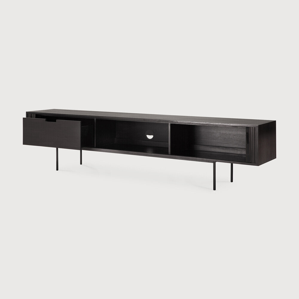 Ethnicraft TV-meubel 'Roller Max' Gevernist Teakhout, 242cm