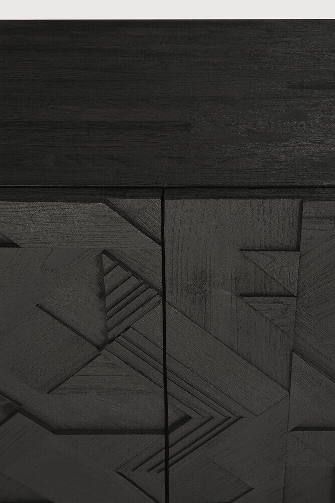 Ethnicraft Dressoir 'Graphic' Gevernist Teakhout, 168cm