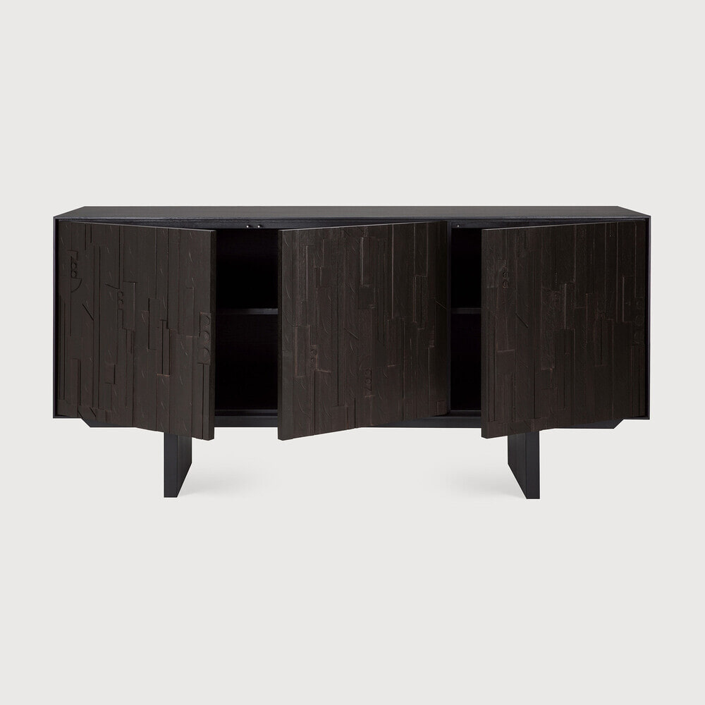 Ethnicraft Dressoir 'Mosaic' Gevernist Teakhout, 170cm