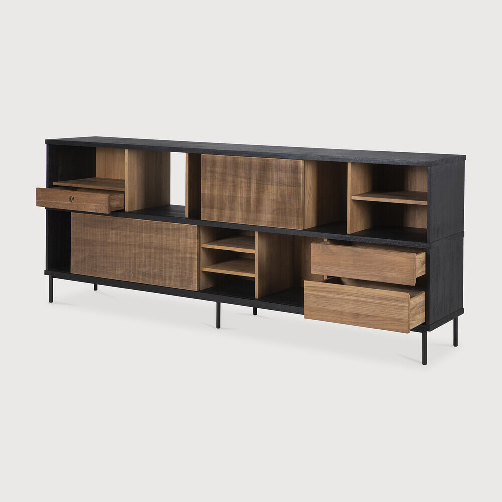 Ethnicraft Dressoir 'Oscar' Teakhout, 224cm