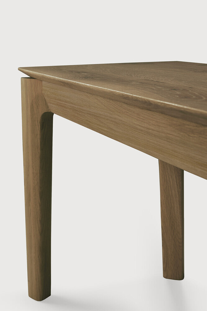 Ethnicraft Eetkamerbank 'Bok' Teakhout, 126cm, kleur Bruin