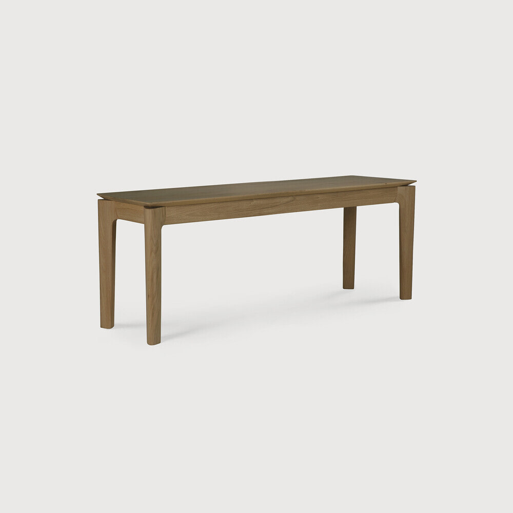 Ethnicraft Eetkamerbank 'Bok' Teakhout, 146cm, kleur Bruin