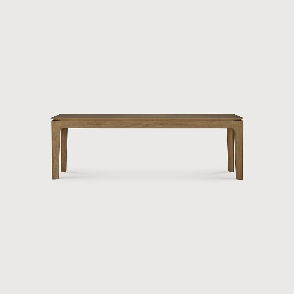 Ethnicraft Eetkamerbank 'Bok' Teakhout, 146cm, kleur Bruin