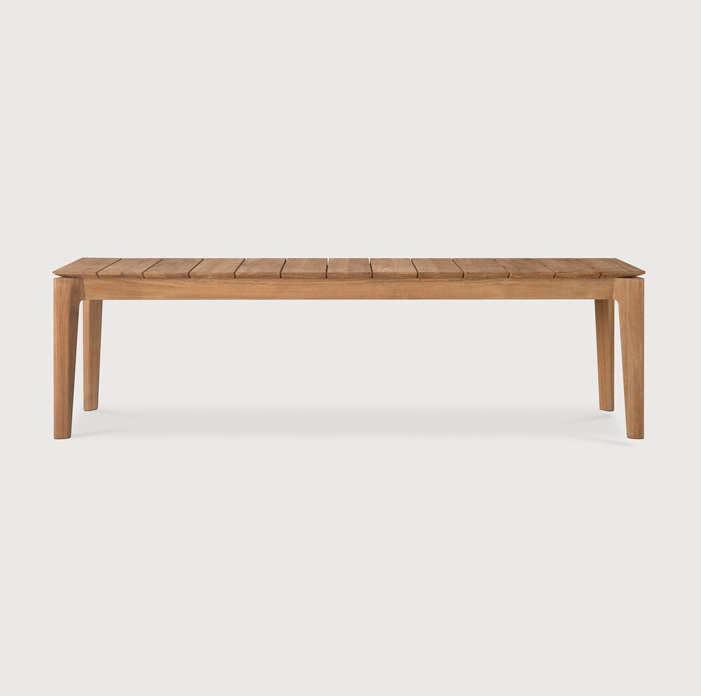 Ethnicraft Tuinbank 'Bok' Teakhout, 162cm, kleur Naturel