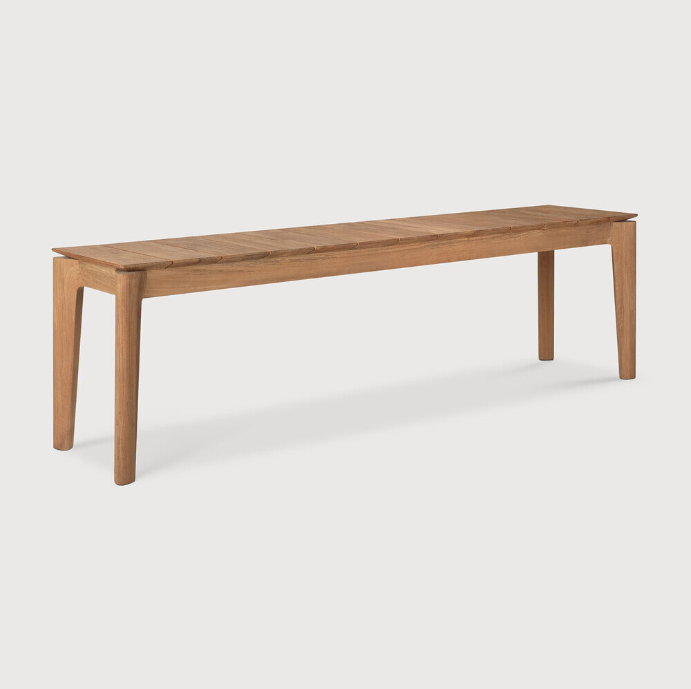 Ethnicraft Tuinbank 'Bok' Teakhout, 162cm, kleur Naturel