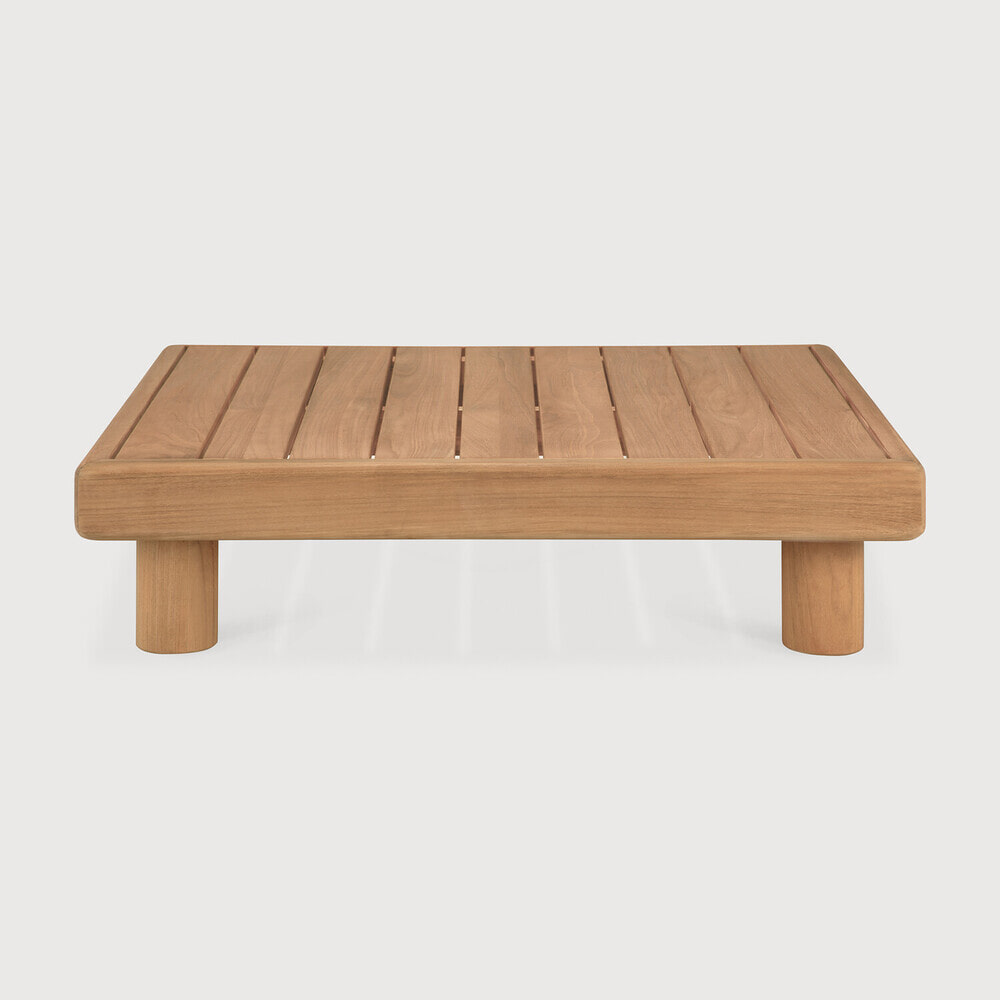 Ethnicraft Outdoor Salontafel 'Monocle' Teakhout, 83 x 83cm