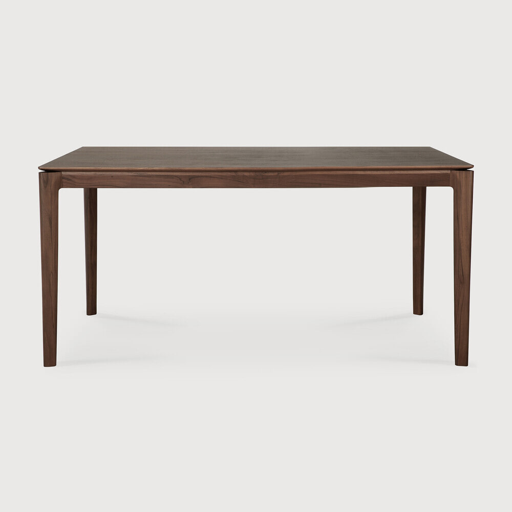 Ethnicraft Eettafel 'Bok' Gevernist Teakhout, 160 x 80cm