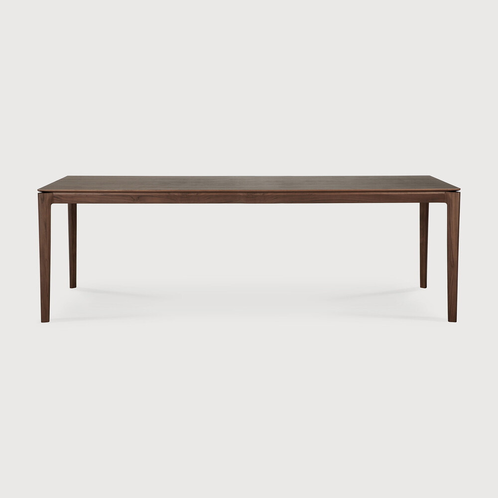 Ethnicraft Eettafel 'Bok' Gevernist Teakhout, 240 x 100cm