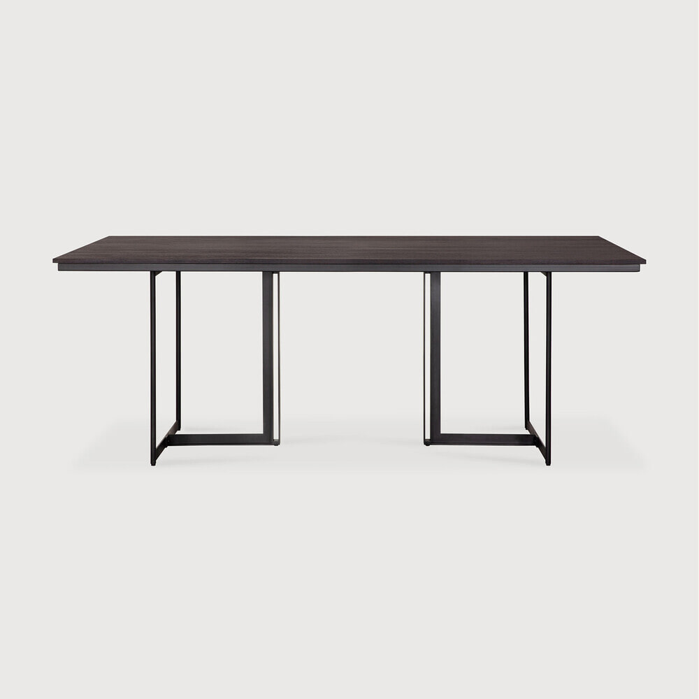 Ethnicraft Eettafel Tacet Gevernist Teakhout, 200 x 100cm - Donkerbruin