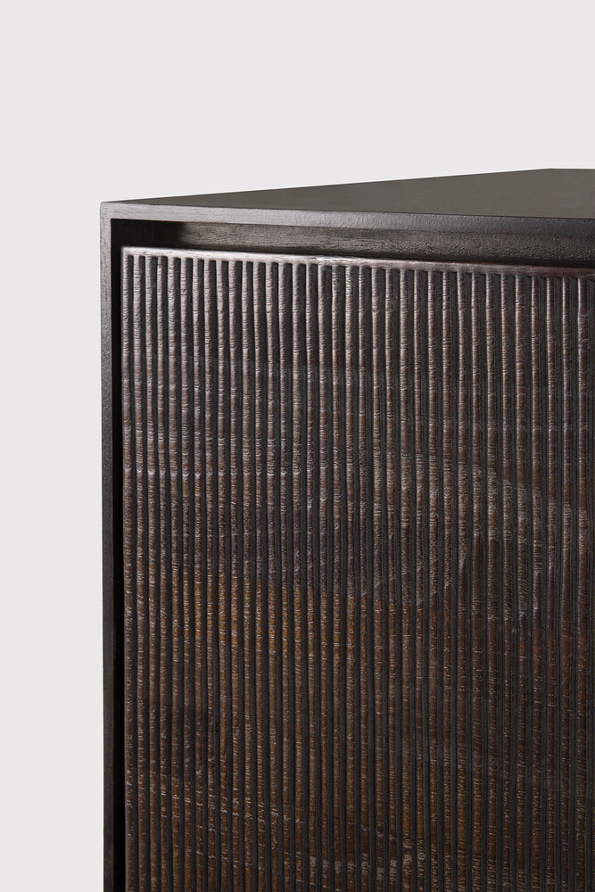 Ethnicraft TV-meubel 'Grooves' Gevernist Teakhout, 242cm