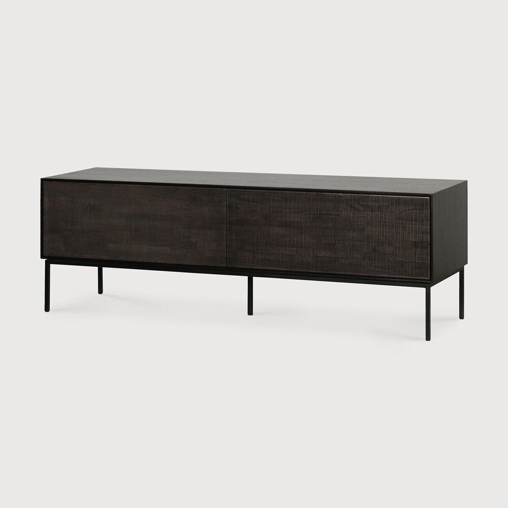 Ethnicraft TV-meubel 'Grooves' Gevernist Teakhout, 162cm