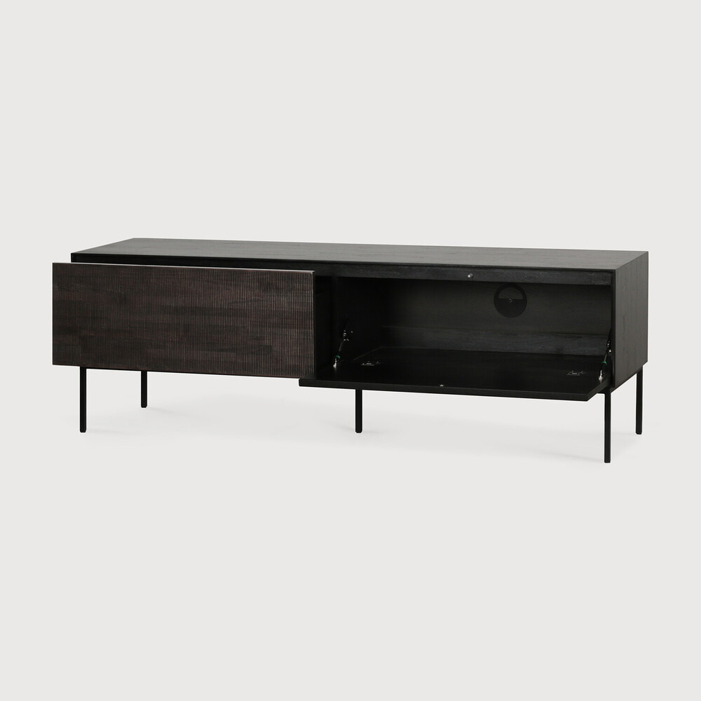 Ethnicraft TV-meubel 'Grooves' Gevernist Teakhout, 162cm
