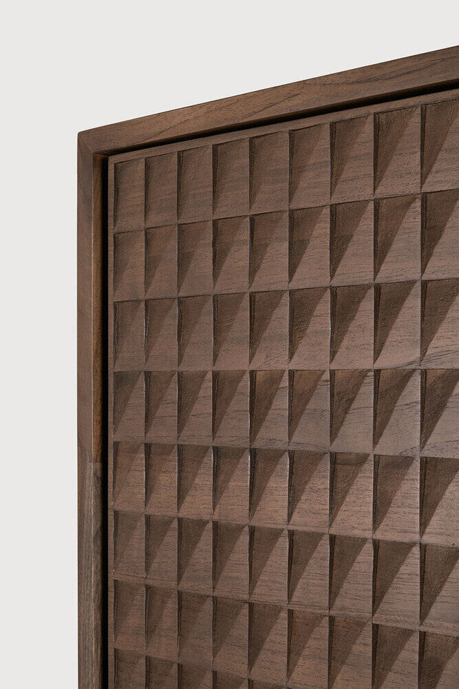 Ethnicraft Dressoir 'Sono' Gevernist Teakhout, 228cm