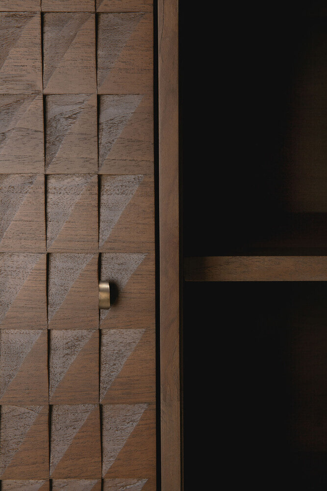 Ethnicraft Dressoir 'Sono' Gevernist Teakhout, 228cm