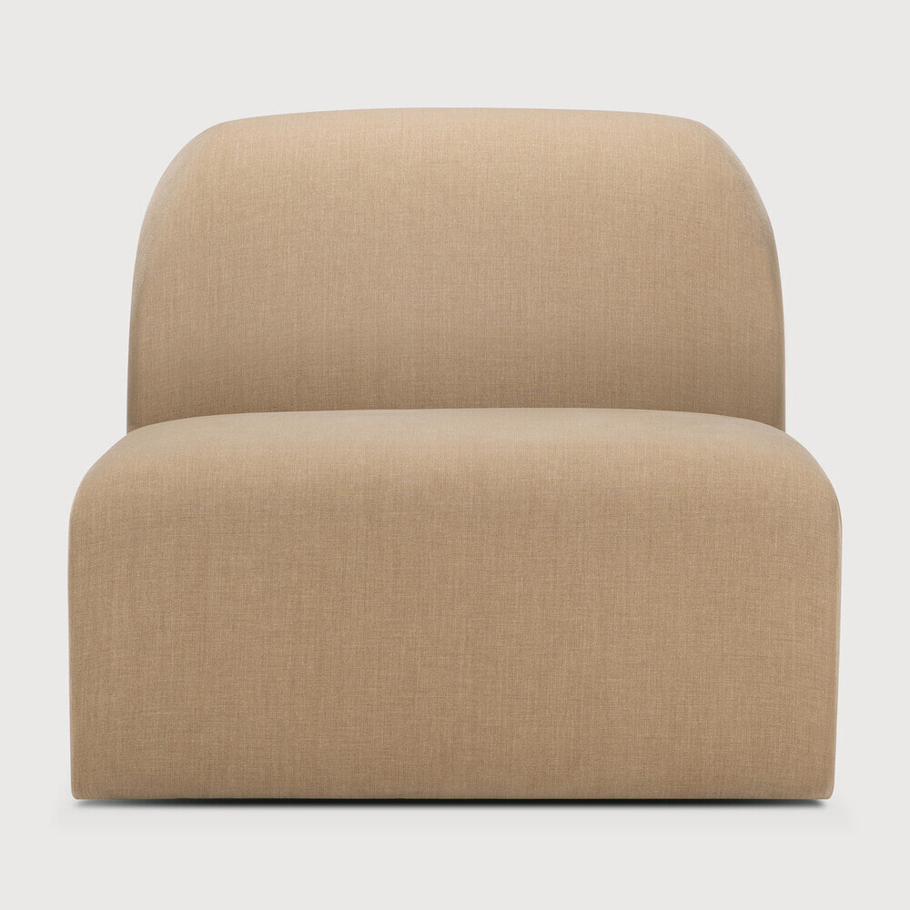 Ethnicraft Modulaire Bank Bulky 1-zits - Light Sepia