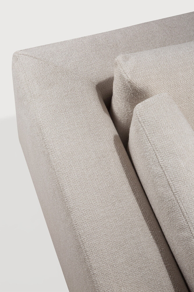 Ethnicraft Modulaire Bank 'Mellow' Hoek, kleur Ivory