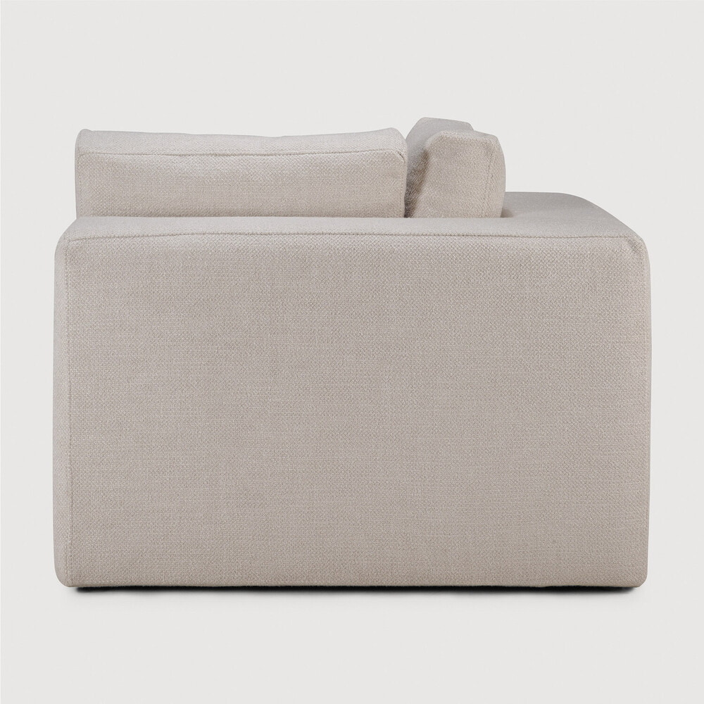 Ethnicraft Modulaire Bank 'Mellow' Hoek, kleur Ivory