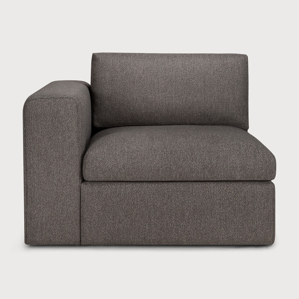 Ethnicraft Modulaire Bank Mellow Hoek Arm Rechts - Granite