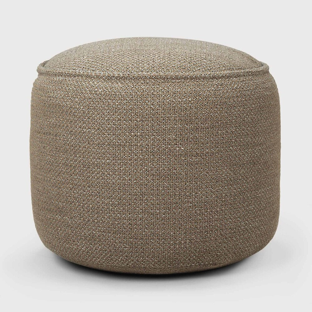Ethnicraft Outdoor Poef 'Donut' 50cm, kleur Mokka