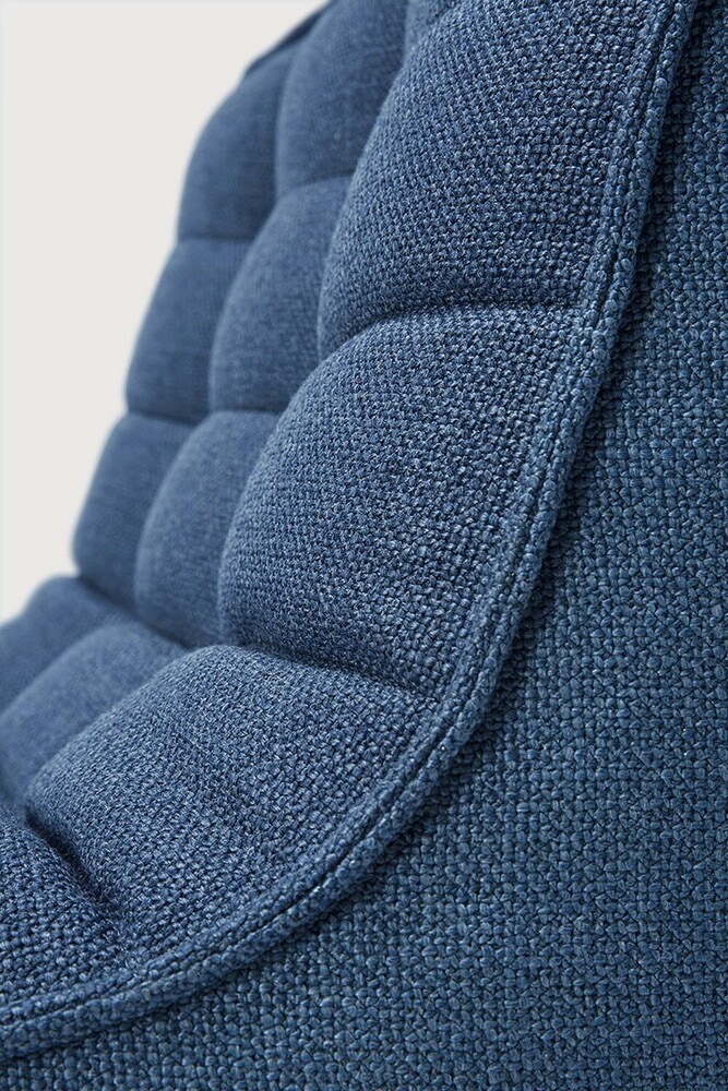 Ethnicraft Modulaire Bank 'N701' 1-zits, kleur Blauw