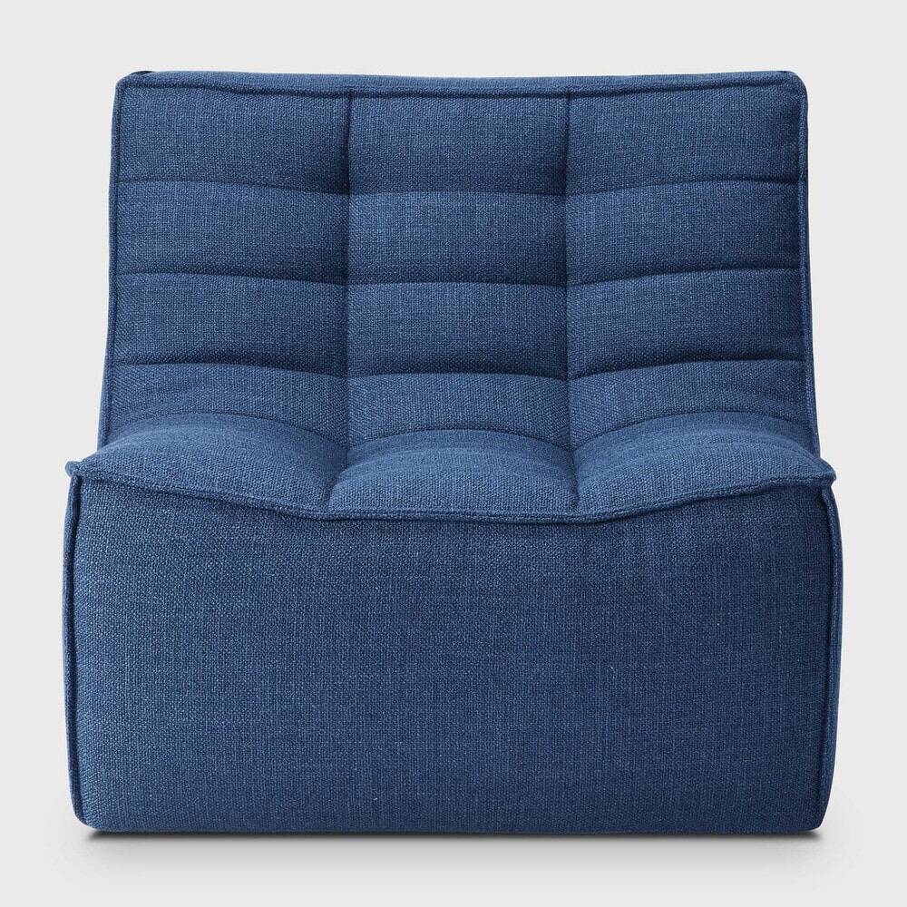 Ethnicraft Modulaire Bank 'N701' 1-zits, kleur Blauw