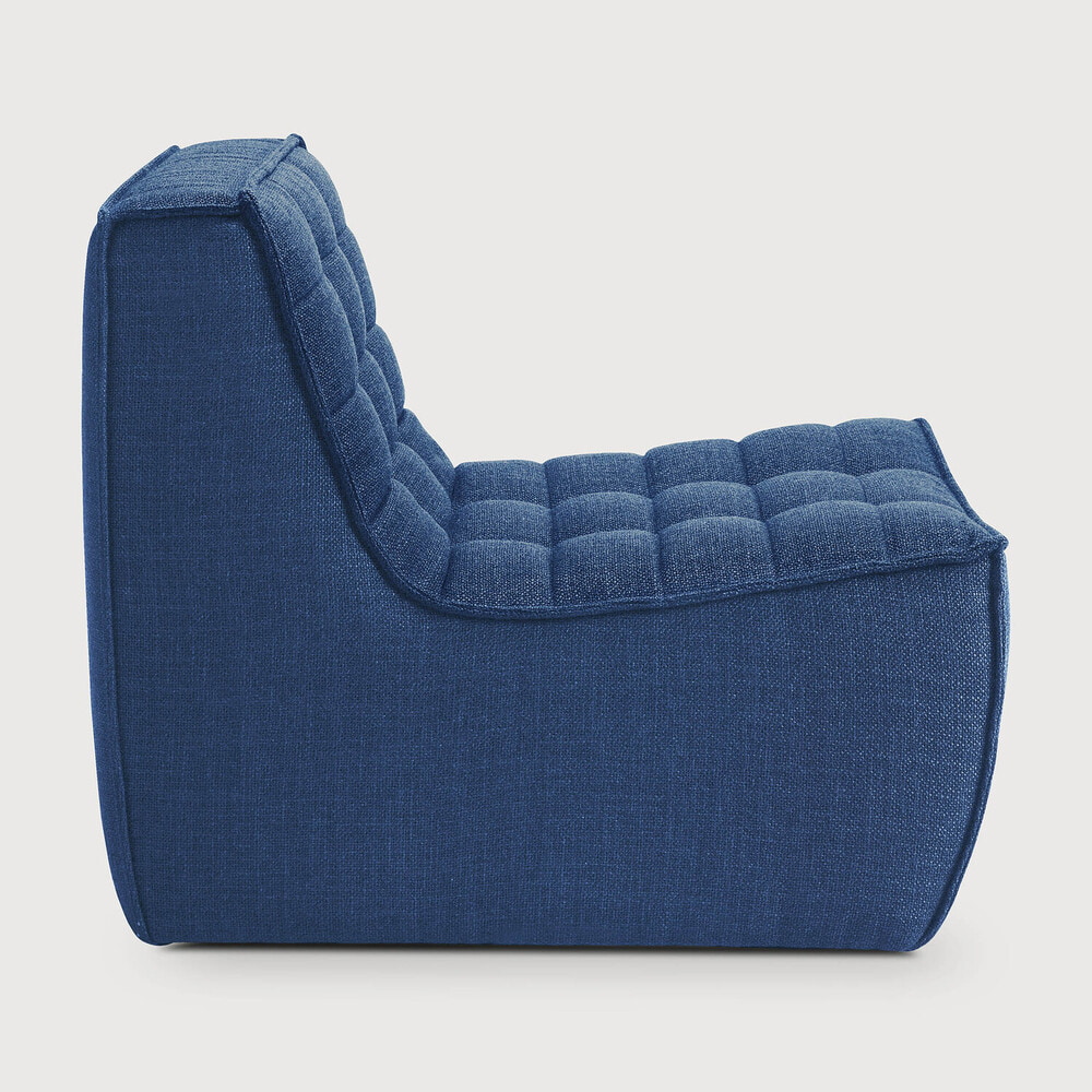 Ethnicraft Modulaire Bank 'N701' 1-zits, kleur Blauw
