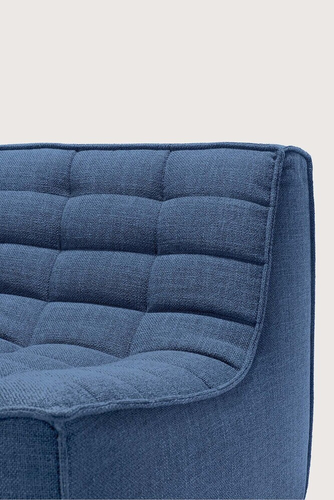 Ethnicraft Modulaire Bank 'N701' 2-zits, kleur Blauw