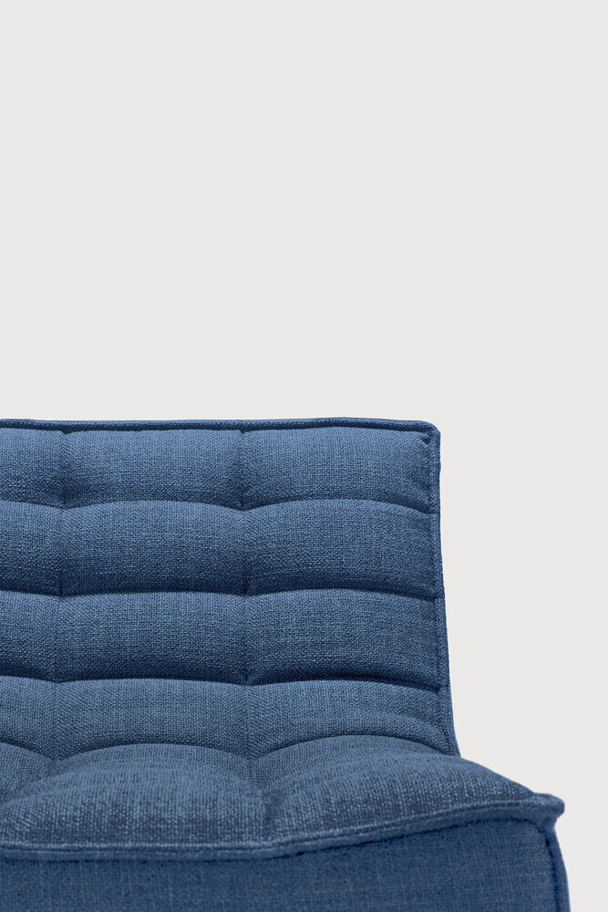 Ethnicraft Modulaire Bank 'N701' 2-zits, kleur Blauw