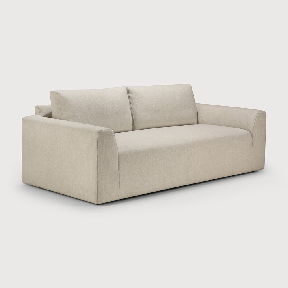 Ethnicraft 2-zits Bank Ease 180cm - Leche