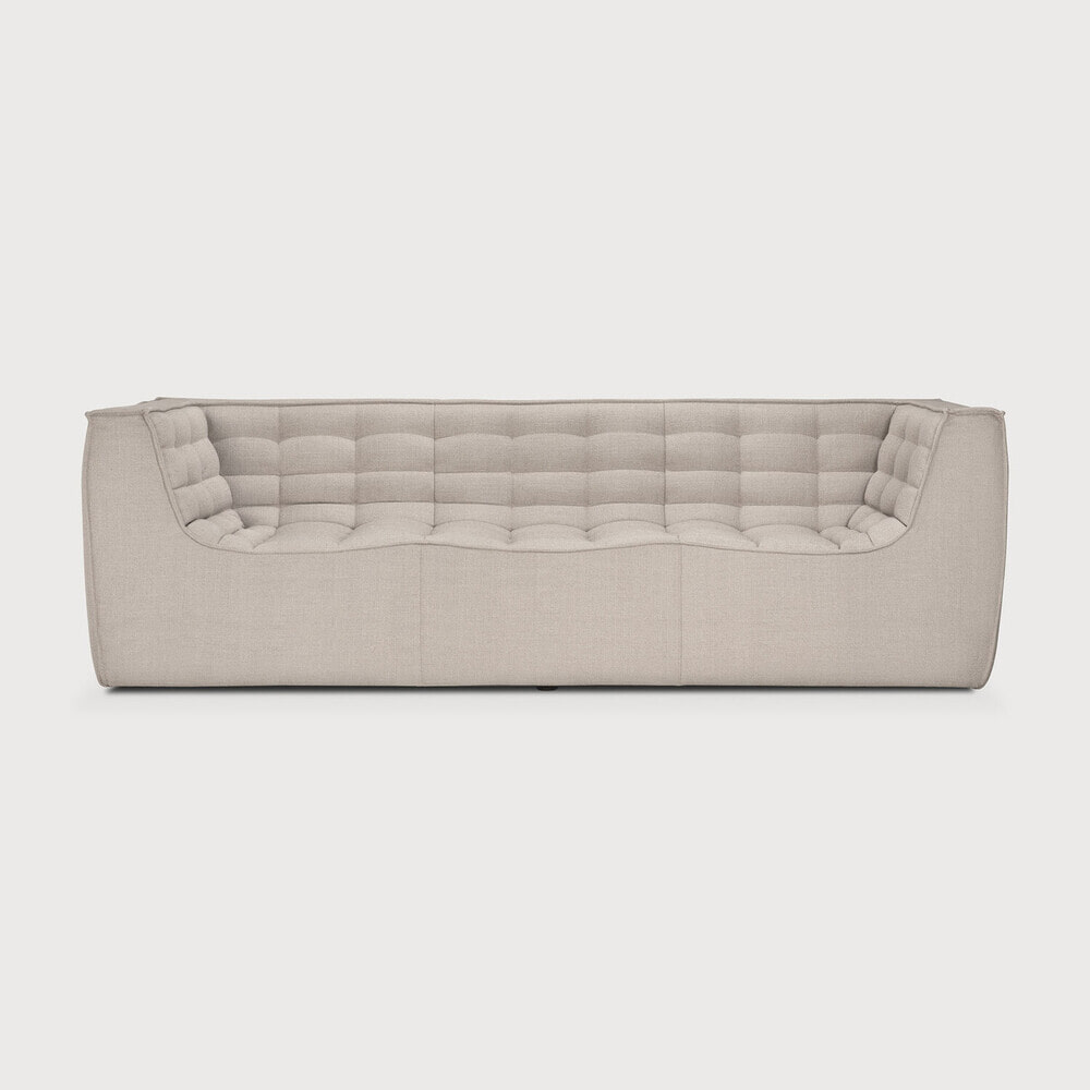 Ethnicraft 3-zits Bank N701 - Beige