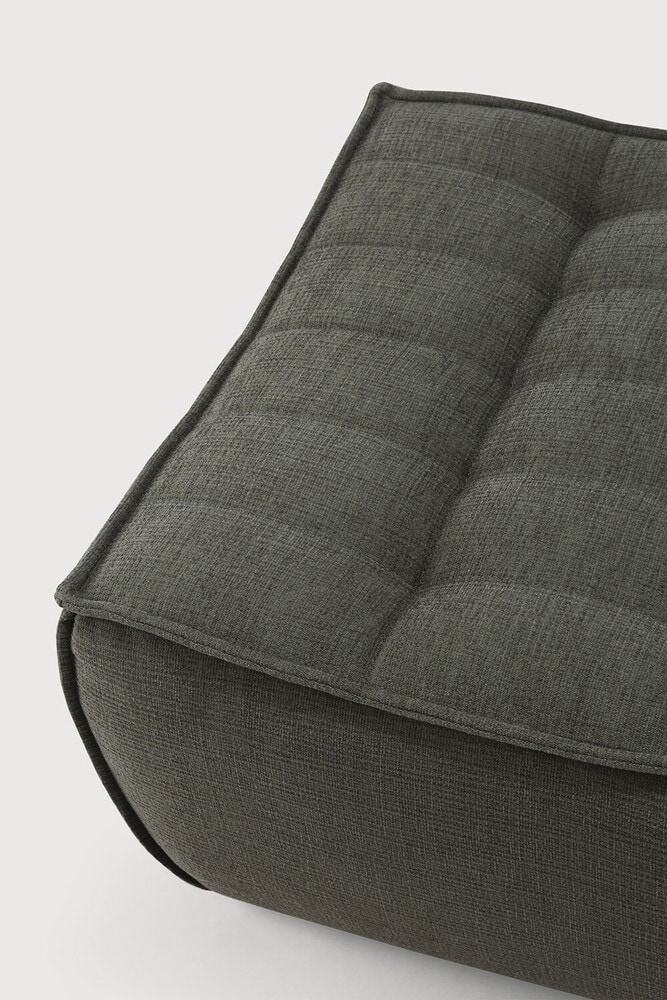 Ethnicraft Hocker 'N701' Eco, 70 x 70cm, kleur Moss