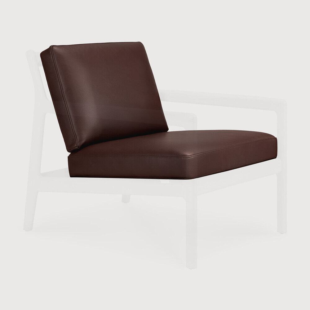 Ethnicraft Fauteuil Flow Lederen Kussen Zonder Frame - Burgundy