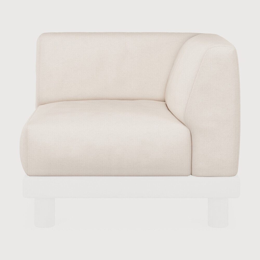 Ethnicraft Zitkussen 'Monocle' t.b.v. Modulaire Loungeset Monocle Hoek, kleur Wit