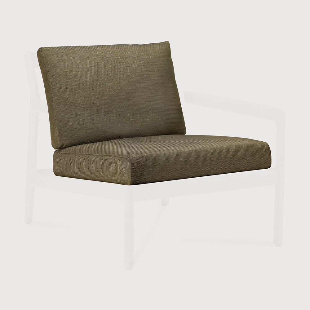 Ethnicraft Zitkussen 'Jack' t.b.v. Outdoor Fauteuil Jack, kleur Groen
